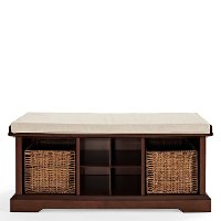 CF6003-MA Mahogany Entryway Storage Bench - Brennan-3