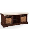 CF6003-MA Mahogany Entryway Storage Bench - Brennan -4