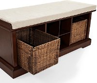CF6003-MA Mahogany Entryway Storage Bench - Brennan-5