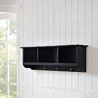 CF6004-BK Black Entryway Storage Shelf - Brennan