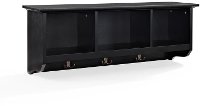 CF6004-BK Black Entryway Storage Shelf - Brennan-3
