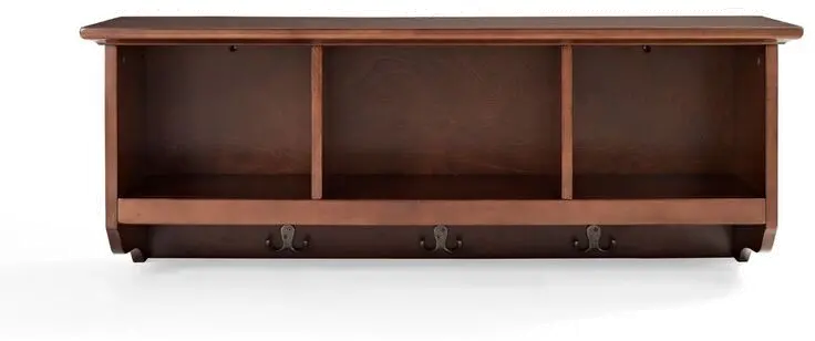 CF6004-MA Mahogany Entryway Storage Shelf - Brennan-5