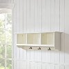 CF6004-WH White Entryway Storage Shelf - Brennan-2