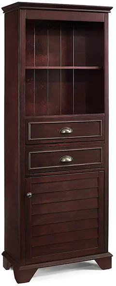 CF7001-ES Lydia Tall Espresso Bathroom Cabinet-6