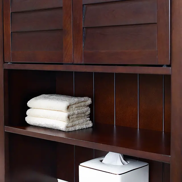 CF7002-ES Lydia Espresso Space Saver Bathroom Shelf-2