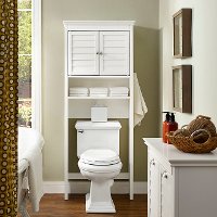CF7002-WH White Space Saver Bathroom Shelf - Lydia