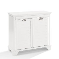 CF7003-WH White Linen Hamper - Lydia-3