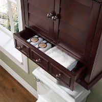 CF7004-ES Espresso Bathroom Wall Cabinet - Lydia-5