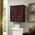 CF7004-ES Lydia Espresso Bathroom Wall Cabinet