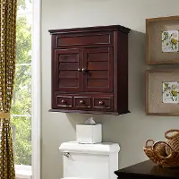 CF7004-ES Lydia Espresso Bathroom Wall Cabinet