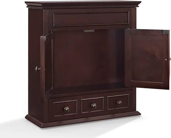 CF7004-ES Lydia Espresso Bathroom Wall Cabinet-8