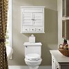 CF7004-WH White Bathroom Wall Cabinet - Lydia -6