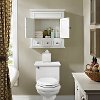 CF7004-WH White Bathroom Wall Cabinet - Lydia