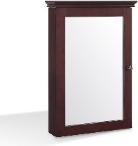 CF7005-ES Espresso Mirrored Wall Bathroom Cabinet - Lydia-4