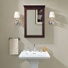 CF7005-ES Espresso Mirrored Wall Bathroom Cabinet - Lydia -6