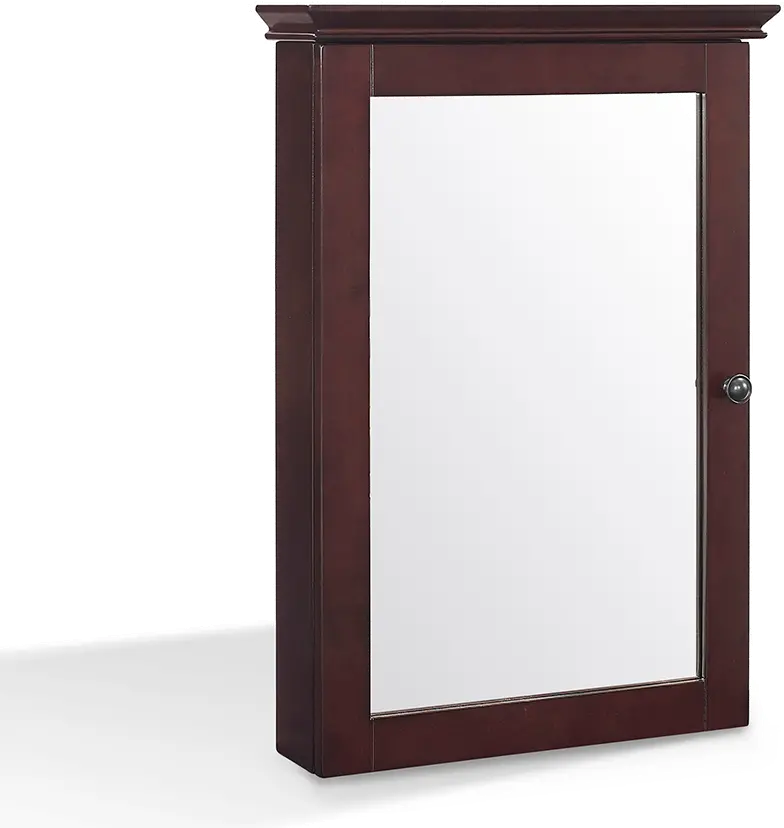CF7005-ES Lydia Espresso Mirrored Wall Bathroom Cabinet-4