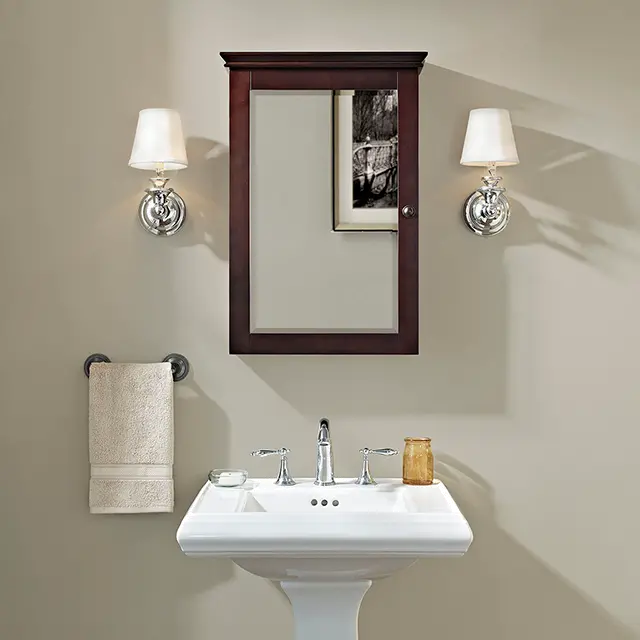 CF7005-ES Lydia Espresso Mirrored Wall Bathroom Cabinet-6
