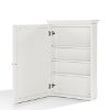 CF7005-WH White Mirrored Wall Bathroom Cabinet - Lydia -7