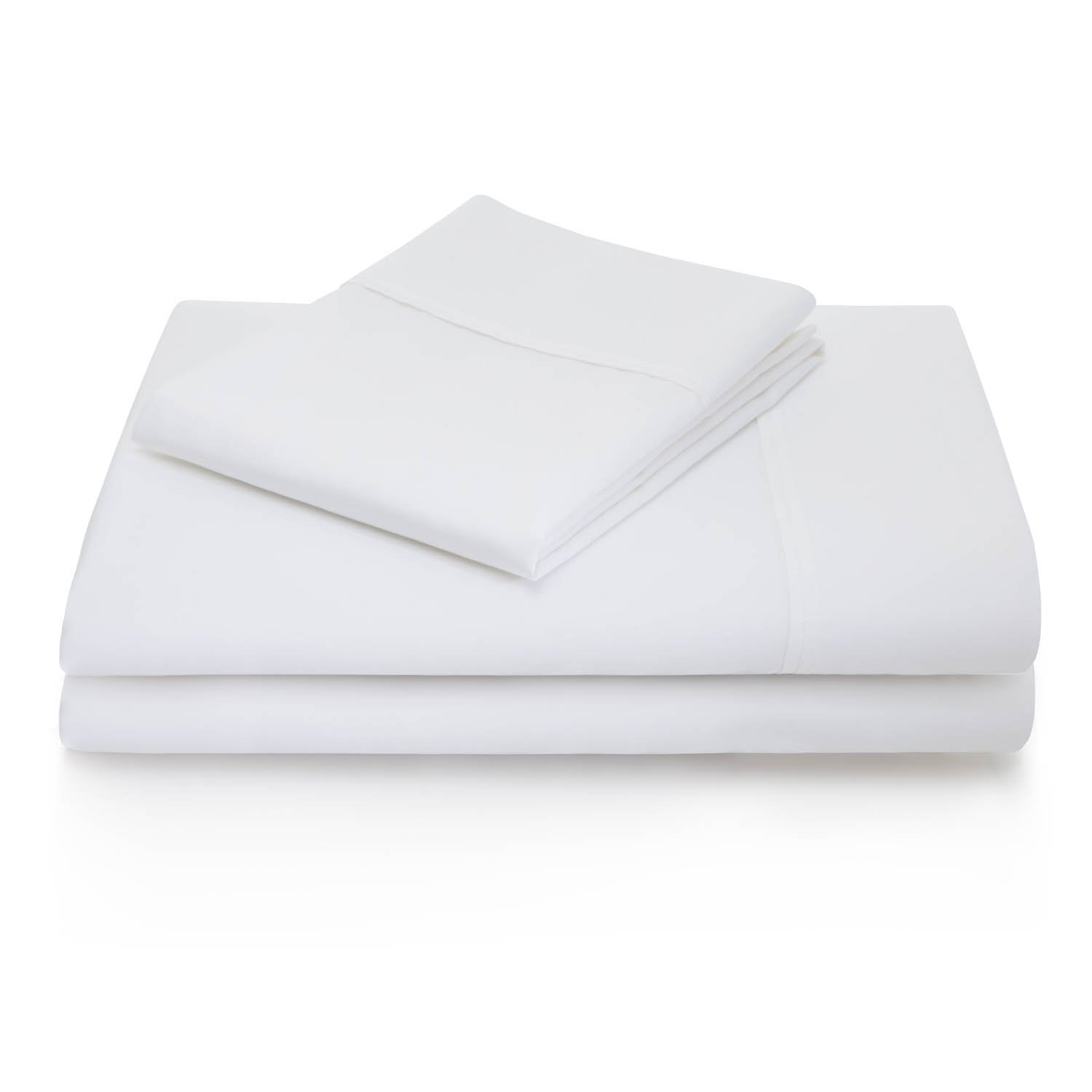 MA06FFWHCS White Cotton Blend Full Size Sheet Set-1