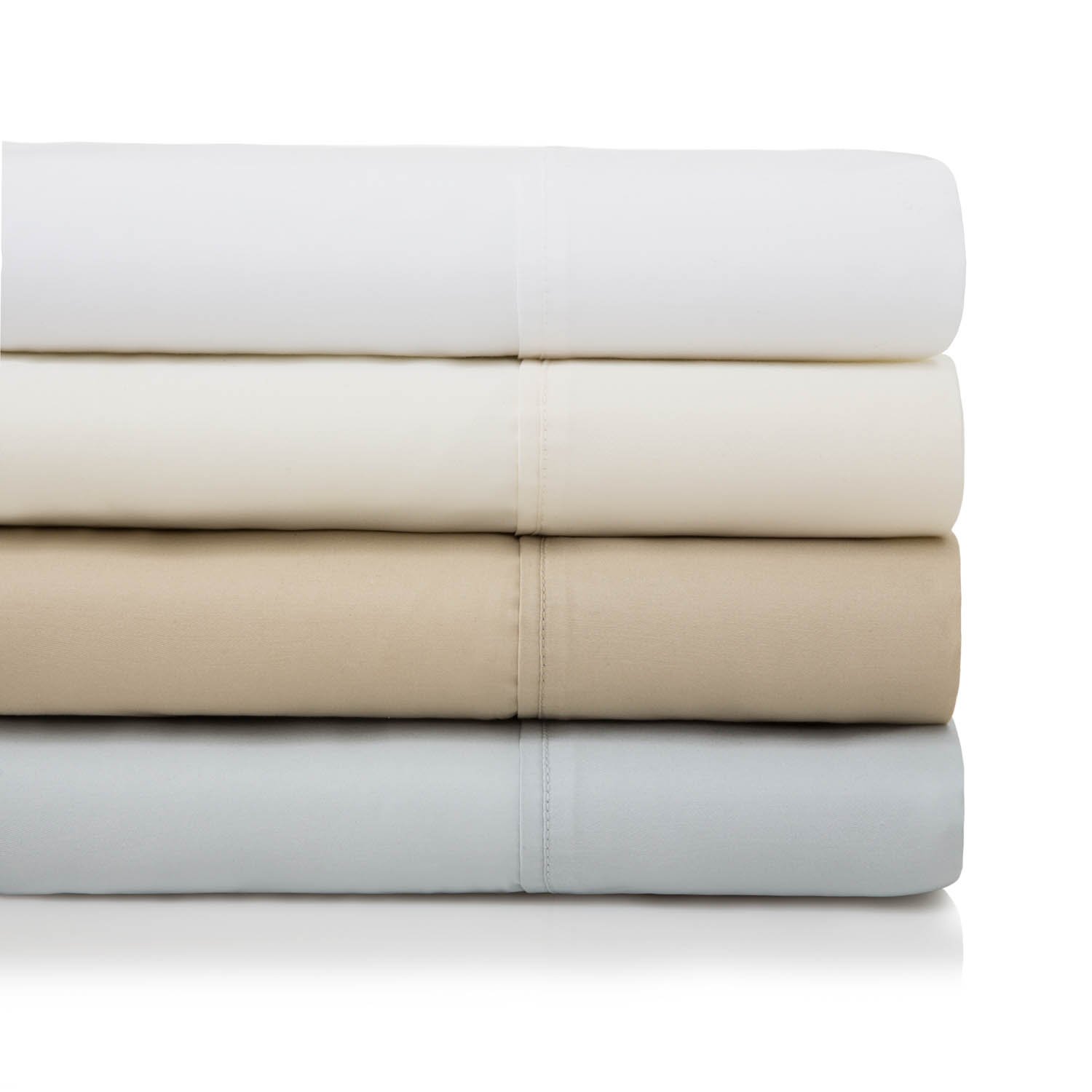 MA06FFWHCS White Cotton Blend Full Size Sheet Set-2