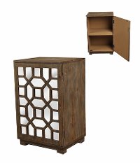 Everest Pine Brown Accent Cabinet - Annalee