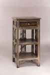 5727-901 Distressed Graywash Accent Table - Alena-1