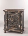 5811-860 Dark Graywash Finish 1-Door Cabinet - Havana