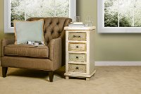 5732-880 Dove Gray 4-Drawer Cabinet - Larose