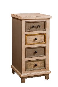 5732-880 Dove Gray 4-Drawer Cabinet - Larose-2