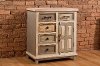 5732-883 Dove Gray 5-Drawer/ One Door Cabinet - Larose-1