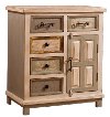 5732-883 Dove Gray 5-Drawer/ One Door Cabinet - Larose-2