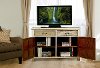 5808-865 Whitewash Console Table with 2-Door Storage - Larose-6