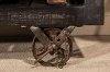 5806-880 Black Wood and Zinc Trolly - Bridgewater -2
