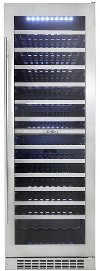 DWC140D1BSSPR Danby 24 Inch 120 bottle Wine Cooler