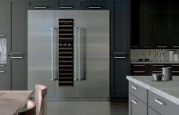 IC-30R-LH Sub-Zero 30 Inch Designer Column Refrigerator - Left Hinge, Panel Ready-2
