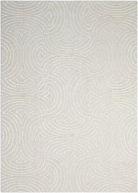 8 x 10 Large Beige Area Rug - Vita