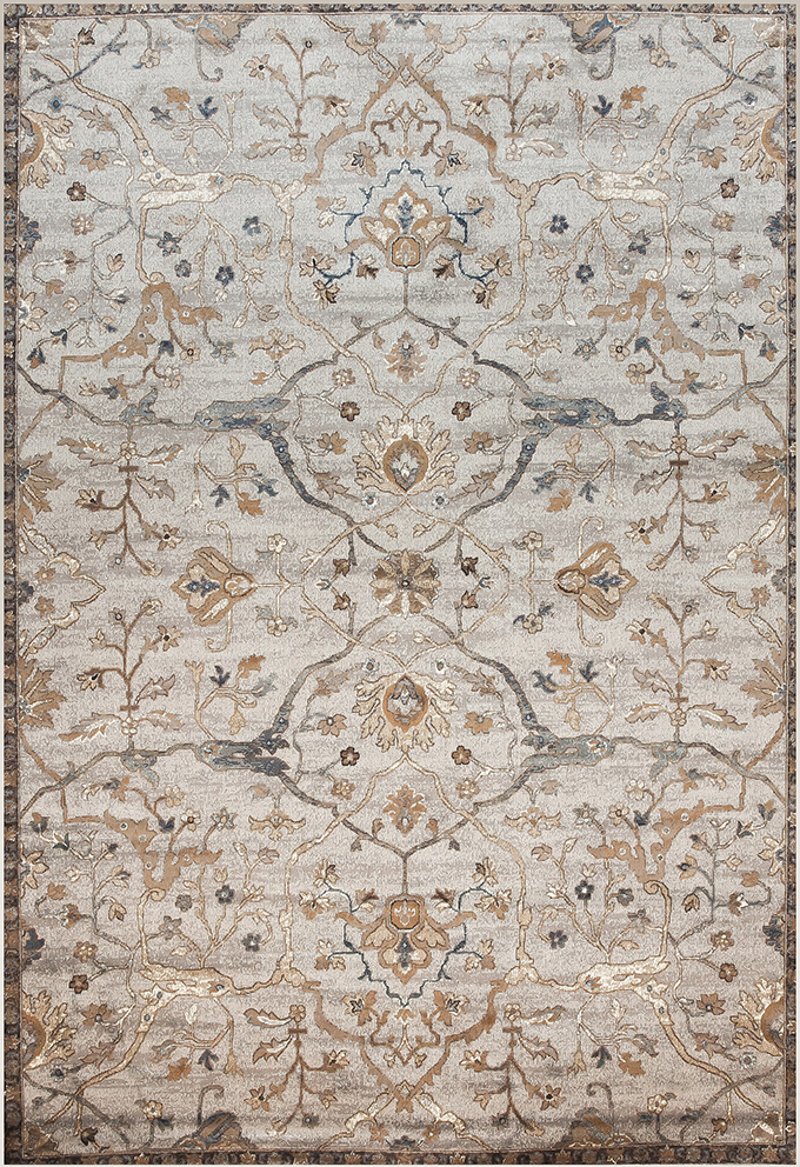 5 X 8 Medium Traditional Ivory And Blue Rug Sonoma Rc Willey Medium Traditional Ivory And Blue Rug
