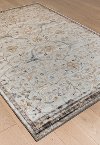 5 x 8 Medium Traditional Ivory and Blue Rug - Sonoma-2