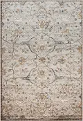 Sonoma 8 x 11 Traditional Ivory and Blue Rug