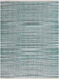 ZOLA/ZOL-1.....2 5 x 8 Medium Flatweave Aqua Blue Rug - Zola