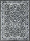 CASTILLE/CAS-5....9 8 x 11 Large Dark Gray Transitional Area Rug - Castille