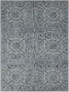 BANSI/BNS-17....9 8 x 11 Large Gray Transitional Area Rug - Bansi