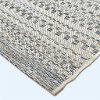 5 x 8 Medium Aegean Gray, Blue, White, and Ivory Indoor-Outdoor Rug - Breeze-3