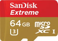 SDSQXVF-064G-AN6MA SanDisk Extreme PLUS 64GB microSDXC UHS-I/U3 Card with Adapter