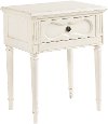 Magnolia Home Furniture White Night Table - Cameo-1