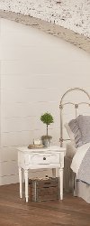 Magnolia Home Furniture White Night Table - Cameo-2