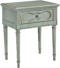 Magnolia Home Furniture French Blue Night Table - Cameo