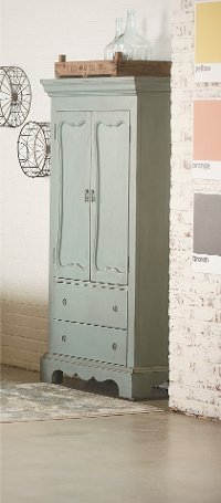 Magnolia Home Furniture French Blue Armoire - Cameo-2