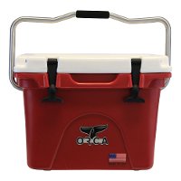 20 Quart ORCA Team Red and White Cooler