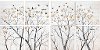 Set of 8 Surculus Tree Canvas Wall Art